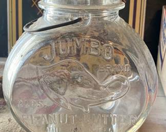 Jumbo Peanut Butter Jar with Bale Handle