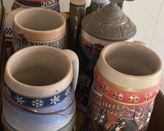 Vintage Beer Mugs/Steins