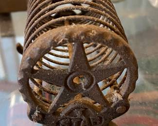 Cast Iron Star Letter Holder