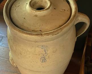 Six Gallon Stoneware Jar