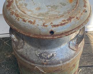 Metal Milk Can