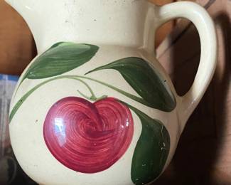 Second Watt Apple Creamer