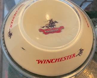 Vintage Winchester Advertising Ashtray