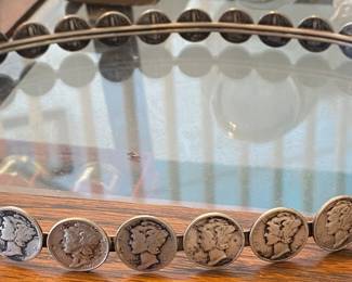 Mercury Dime Hat Band
