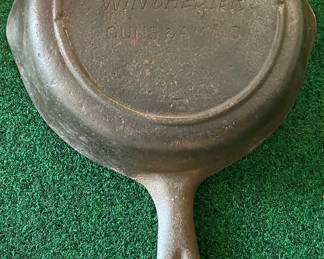 Winchester Advertising Cast Iron Pan
