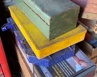Assorted Tools and Tool Boxes