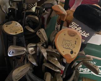 Assorted Golf Clubs