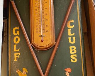 Golf Club Decor