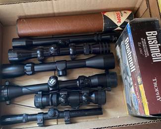 Assorted Rifle Scopes
