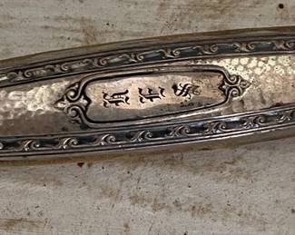 Sterling Handle Brush