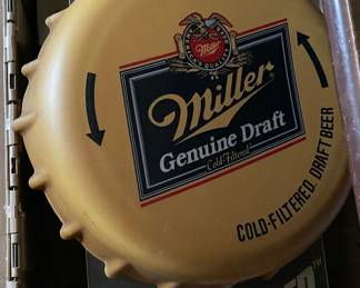 Miller Genuine Draft Sign