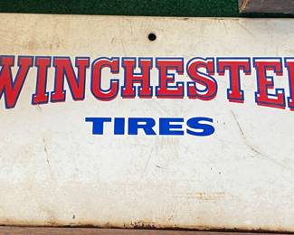Winchester Tires Sign