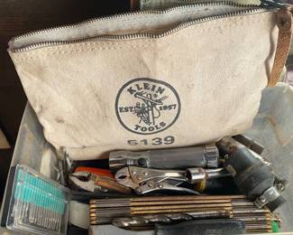 Assorted Tools and Bag