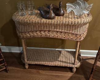 Wicker table