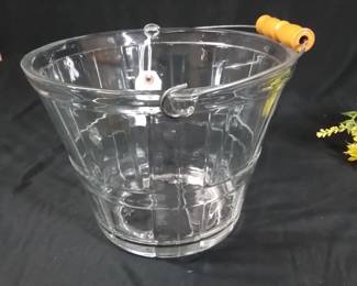 VINTAGE ANCHOR HOCKING ICE BUCKET