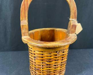 VINTAGE PAIL BASKET