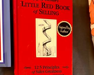 Signed by Author - Little Red Book of Selling - Jeffery Gitomer 