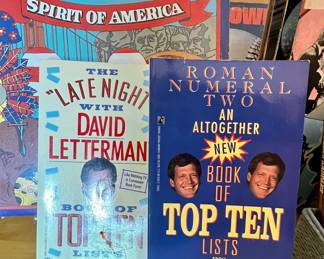 Dabid Letterman Late Night books 