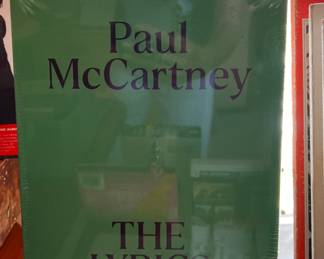 Paul McCarney "The Lyrics" book - unopened 