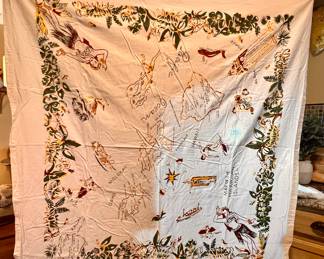 1 of 2 Vtg. Hawaii table clothes