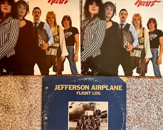 Vtg. Albums - Hart, Jefferson Airplane