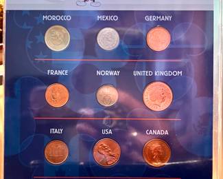 Disney Epcot International coins 