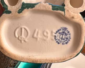 Vtg. Rubens Lady Head Vase