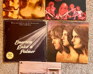 Vtg. Albums - Van Morrison, The Outlaws, Emerson Lake & Palmer