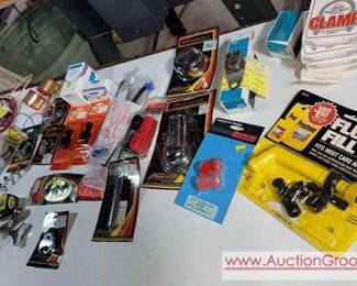 Assorted CAR PARTS NEW IN PACKAGE. Appears to be all GM