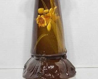 Weller Louwelsa Pottery Pedistal.