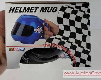 NASCAR Helmet Black Mug GM Goodwrench Plus
