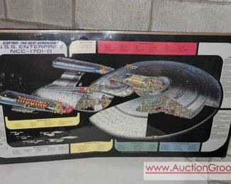 7 STAR TREK HUGE Poster 48 x 25.5 inches