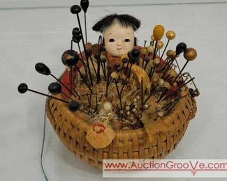 Antique Japanese Pin Cushion