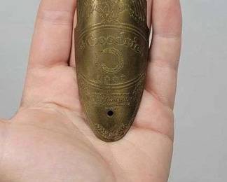 B.F. Goodrich Bicycle Front Head Badge 4 Star.