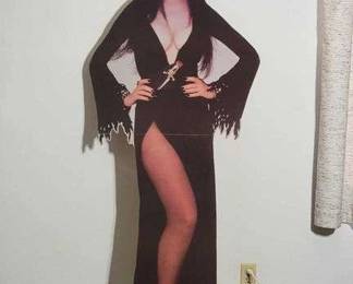 Life Size 6 Cardboard Elvira Mistress of The Dark