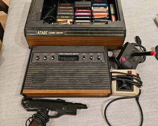 Atari game console & games