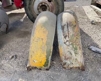 #2710 • Pair of Early Model Rear Fenders
