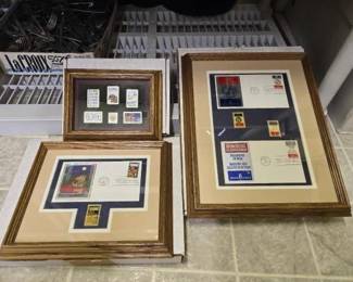 #50298 • 3 Separate Framed Pins
