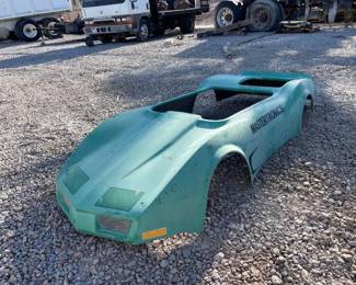 #2700 • Fiber Glass Corvette Go Cart Cover
