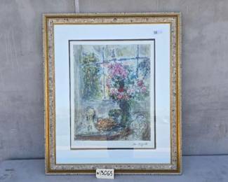 #13065 • Marc Chagall Still Life Painting
