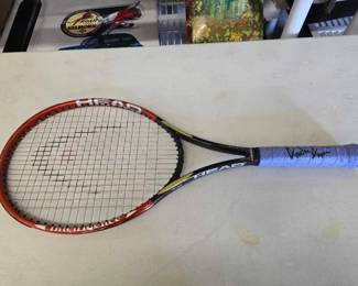 #1960 • Autographed Tennis Raquets
