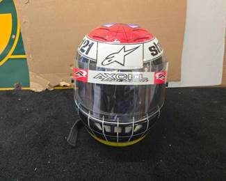 #10005 • Autographed Troy Hanson Alpine Stars Helmet
