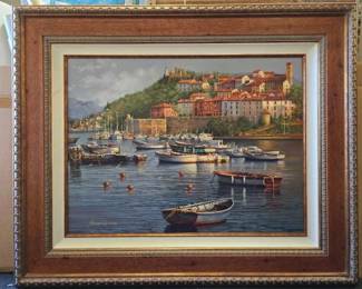 #10696 • Painting Of Italy SIGNED by Andrescorpinas
