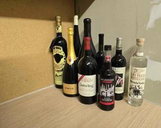 #50318 • 9 Bottles of Wine and Liquor
