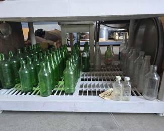 #13648 • Vintage Glass Bottles
