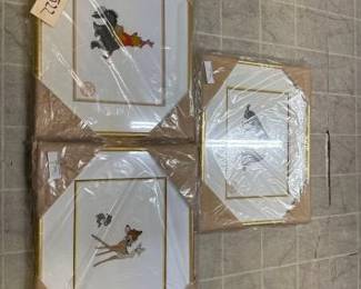 #50522 • (3) Disney Limited Edition SeriGraphs
