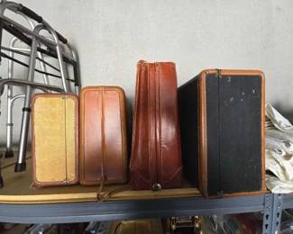 #12100 • (4) Vintage Suitcases
