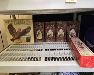 #50282 • Wild Turkey Beams Choice and Ezra Brooks Decanters
