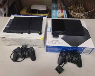 #1508 • (2) PlayStation 2
