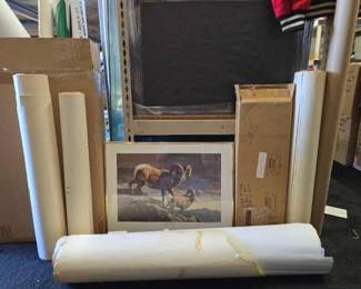 #10357 • Posters & Mountain Goat Art
